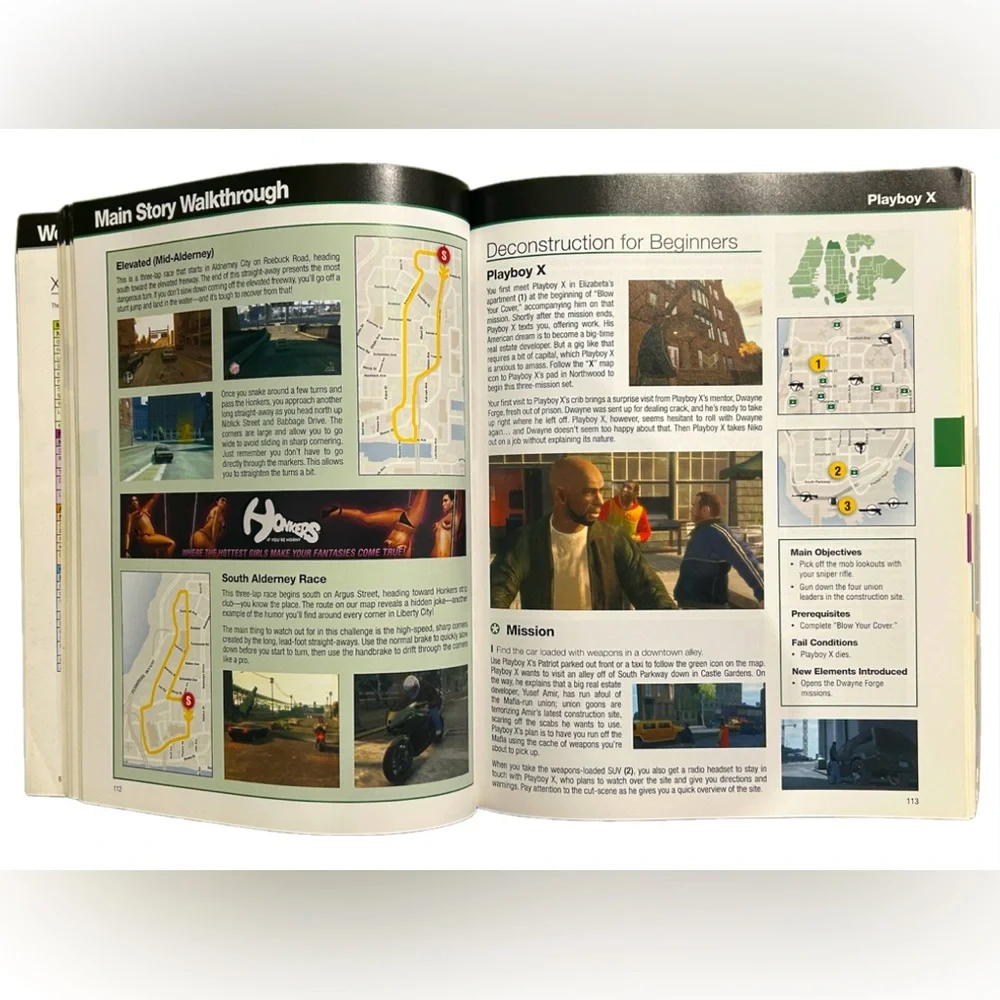 GTA IV BradyGames Signature Series Guide w/ Fold-Out Map – EUC